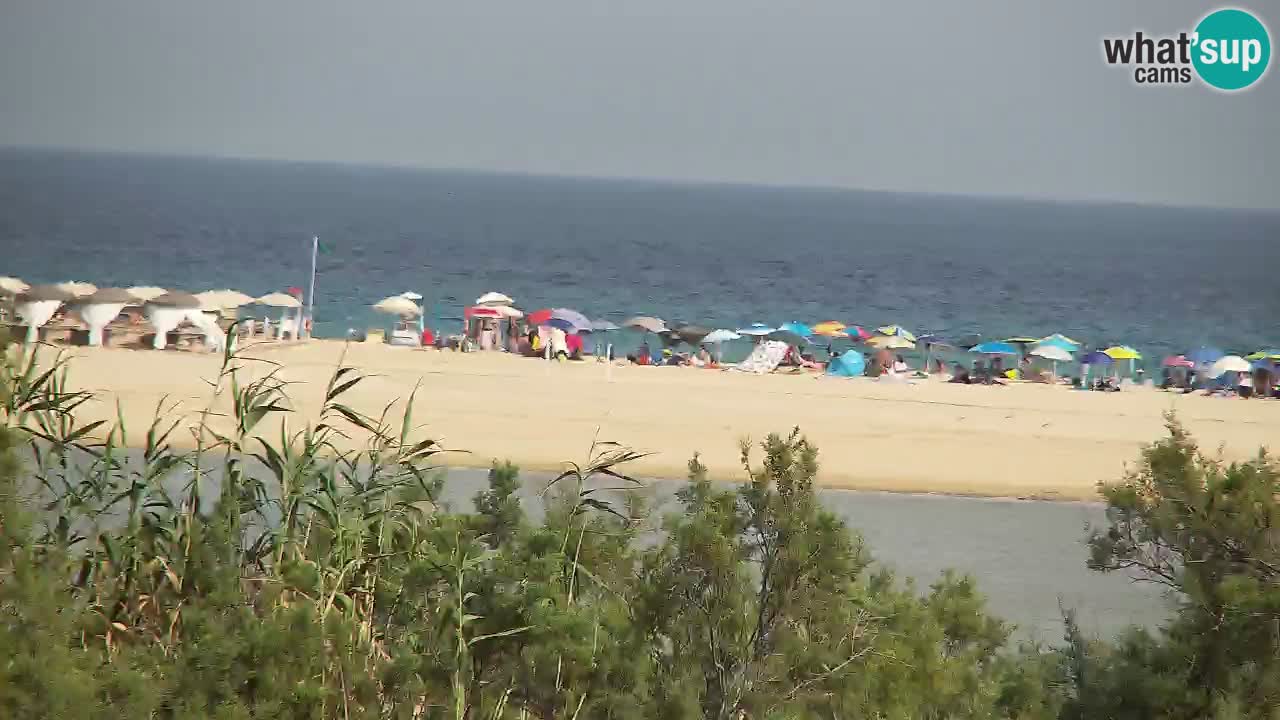 Webcam Chia – Spiaggia Su Giudeu in diretta