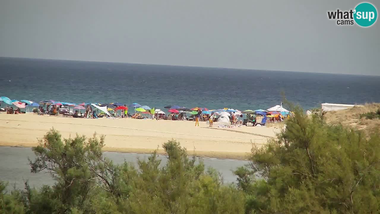 Webcam Chia – Spiaggia Su Giudeu in diretta