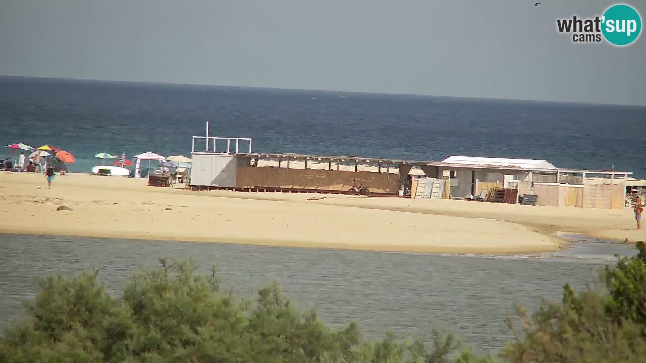 Webcam Chia – Live View of Su Giudeu Beach