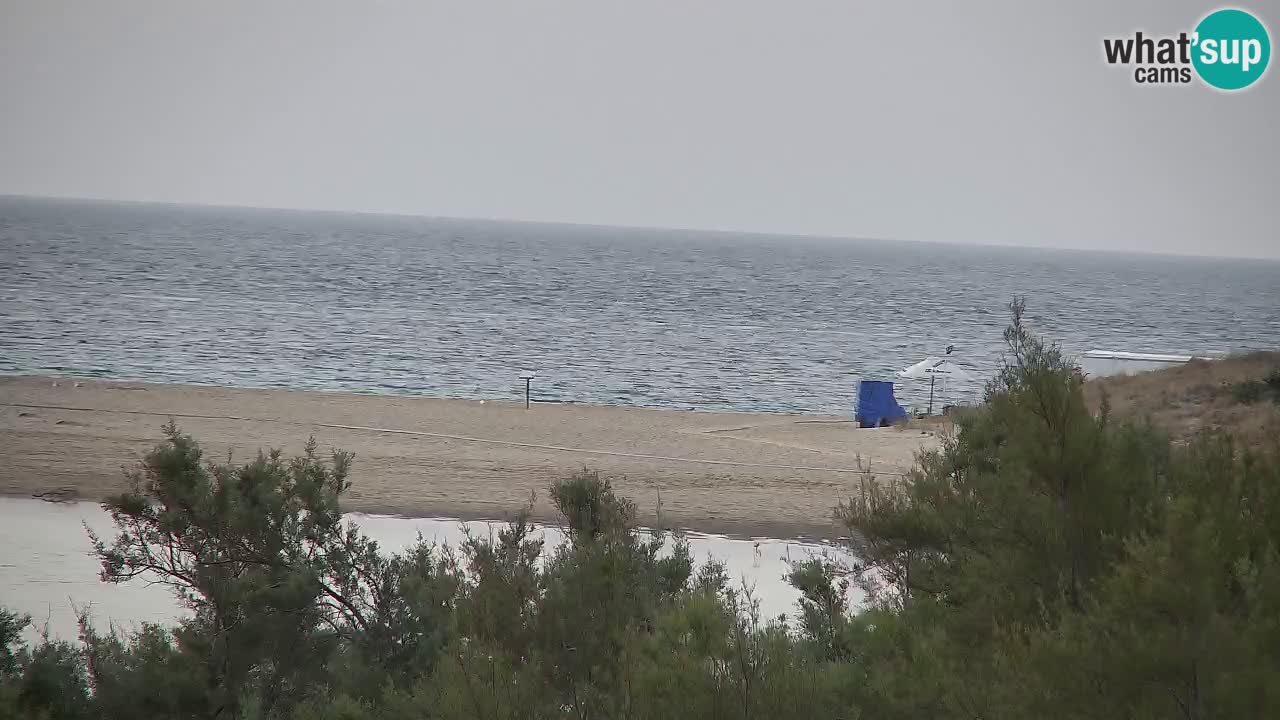 Webcam Chia – Live View of Su Giudeu Beach
