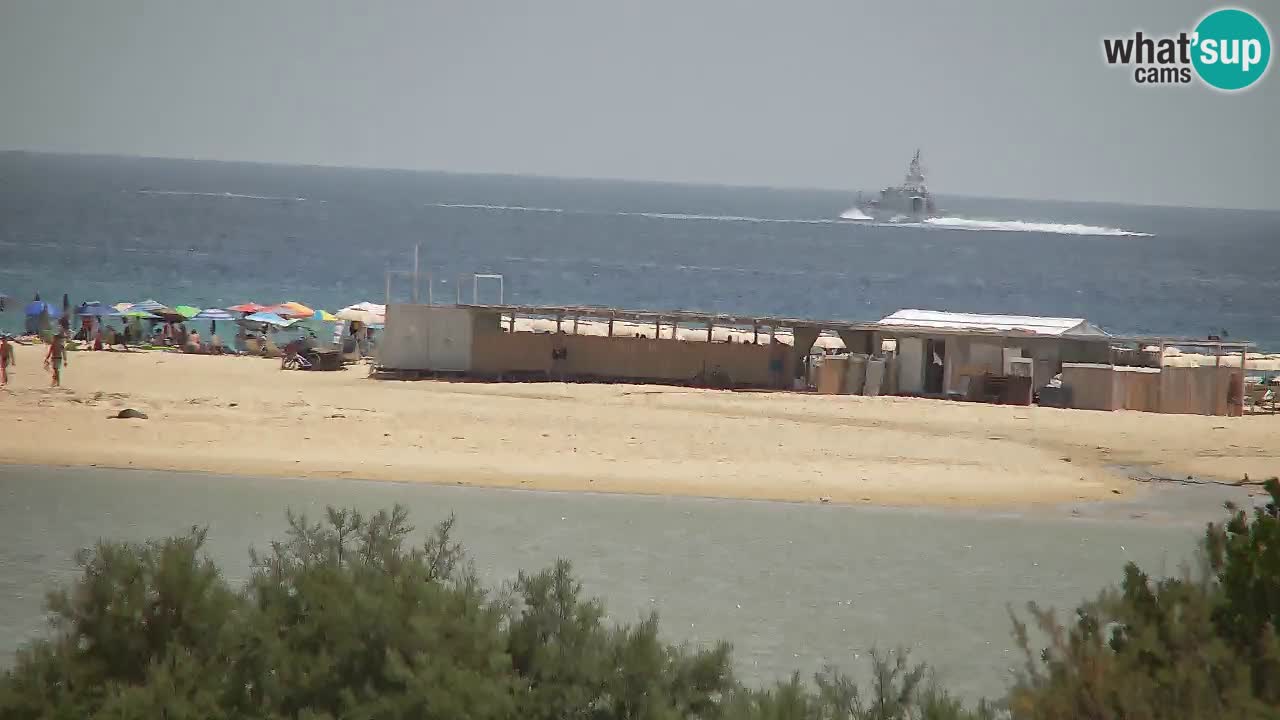 Webcam Chia – Live View of Su Giudeu Beach