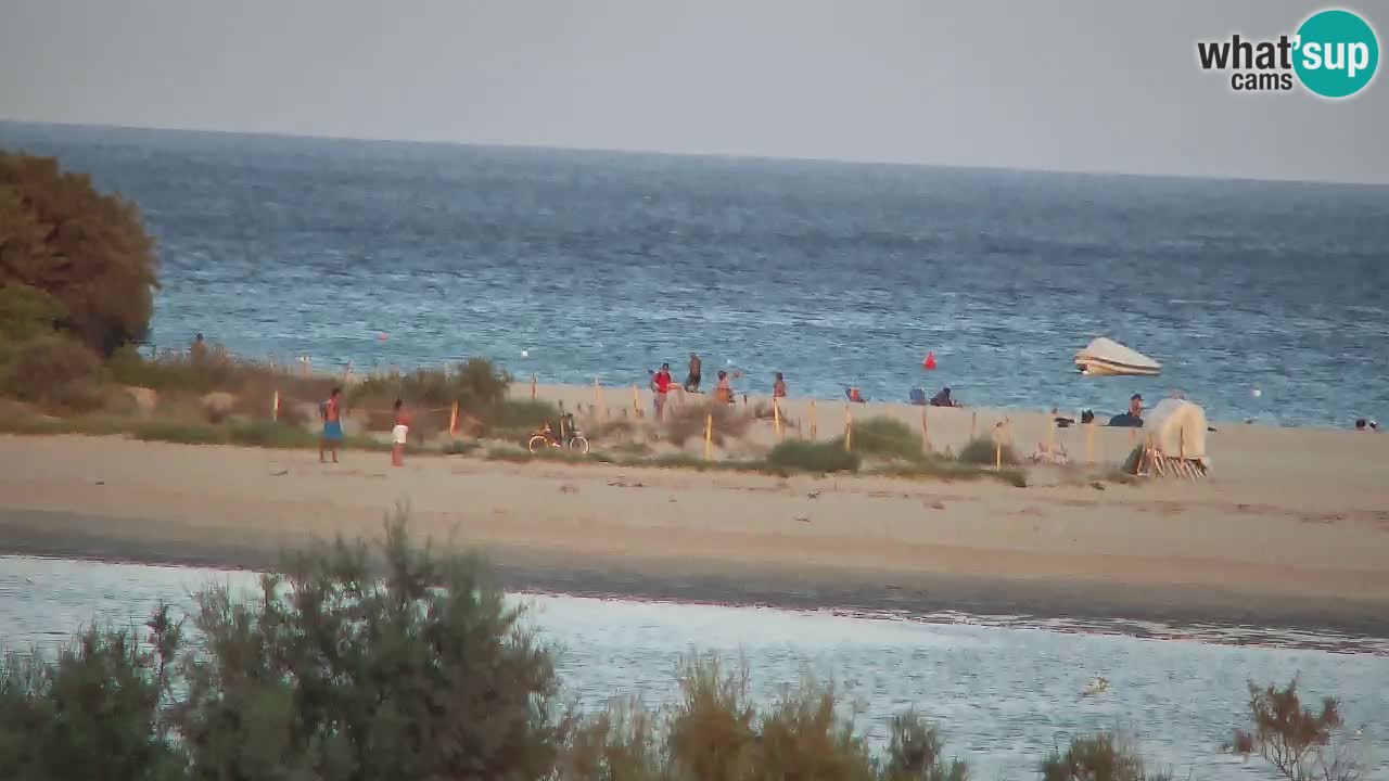 Webcam Chia – Liveblick auf den Strand Su Giudeu