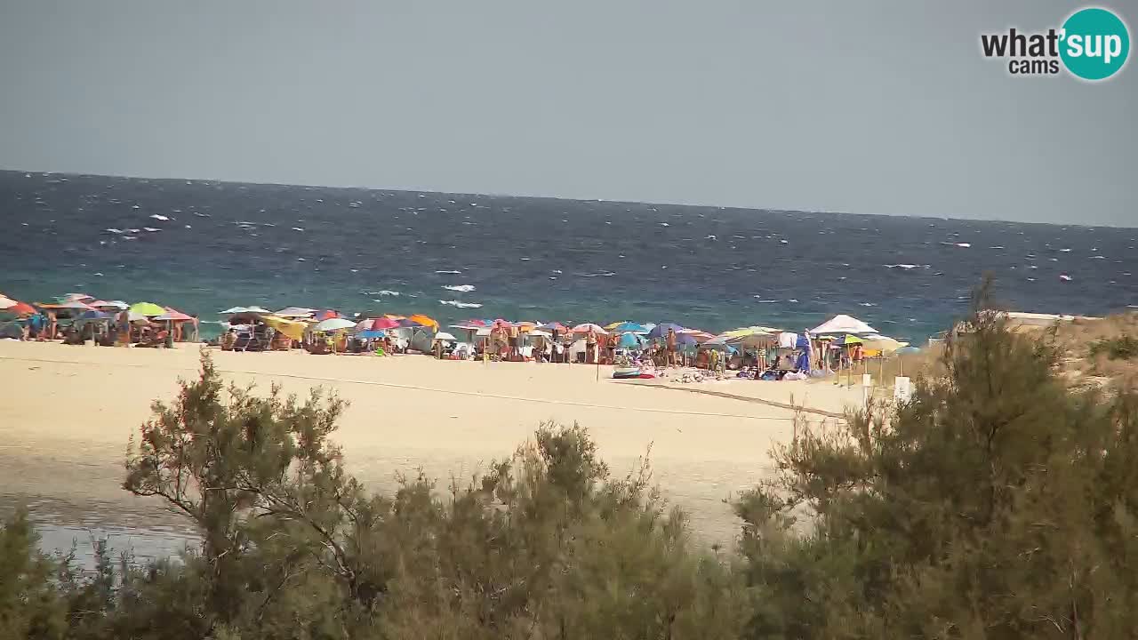 Webcam Chia – Live View of Su Giudeu Beach