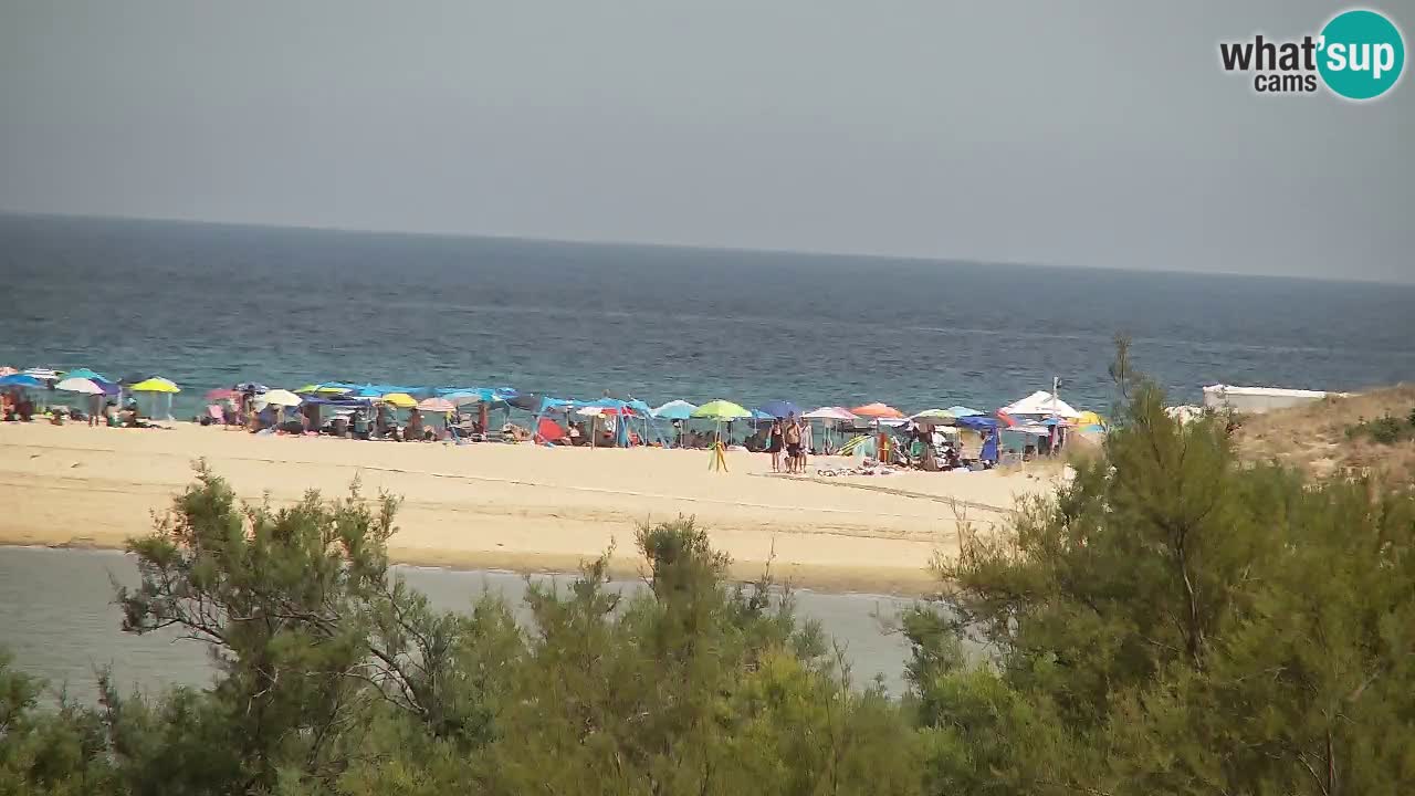 Webcam Chia – Liveblick auf den Strand Su Giudeu