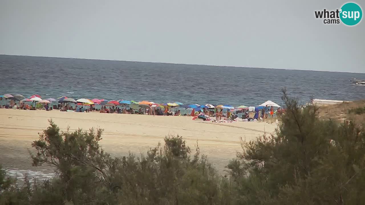 Web kamera Chia – Pogled uživo na plažu Su Giudeu