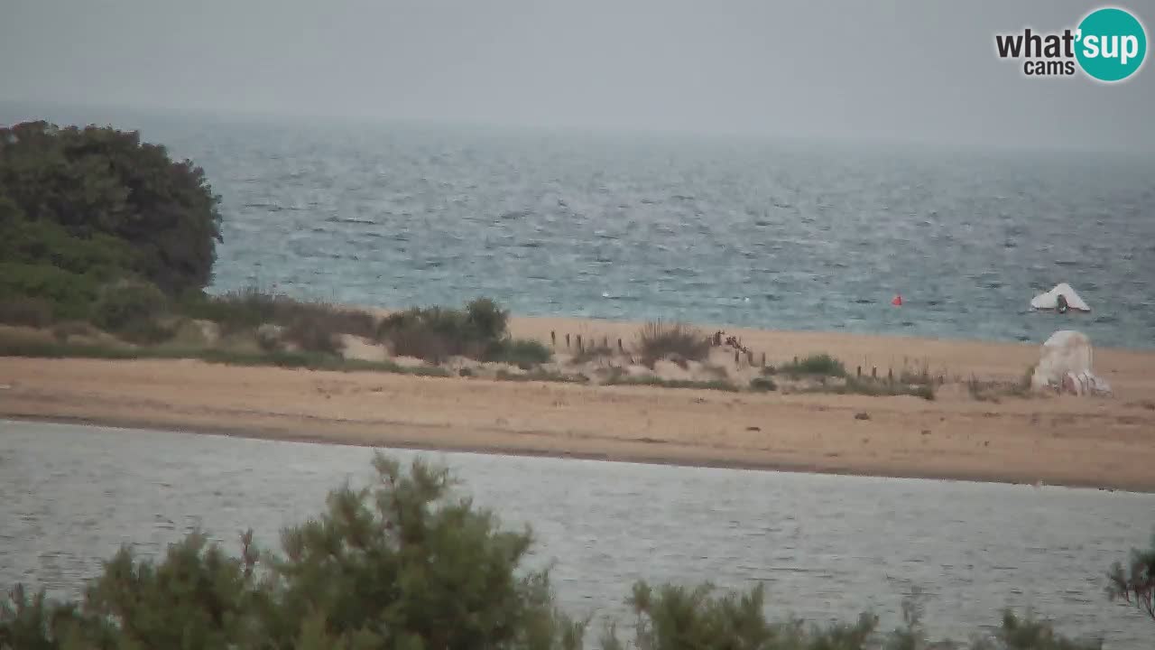 Webcam Chia – Live View of Su Giudeu Beach