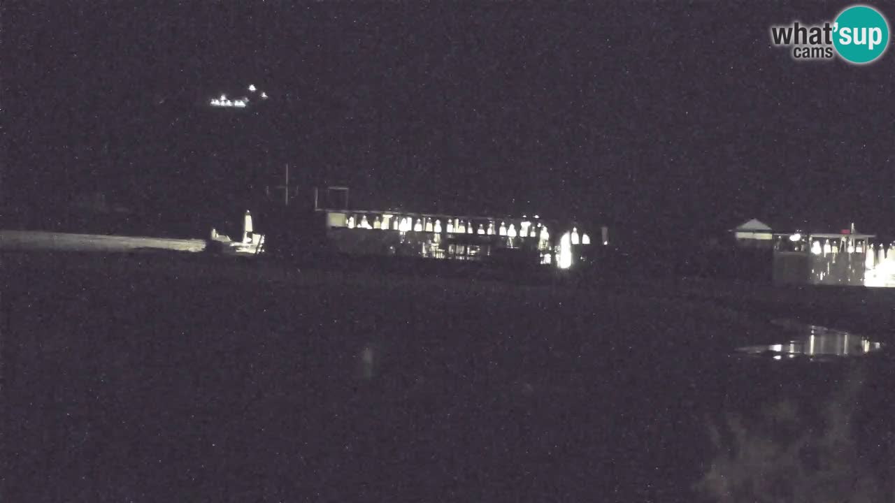 Webcam Chia – Vue en direct de la plage Su Giudeu