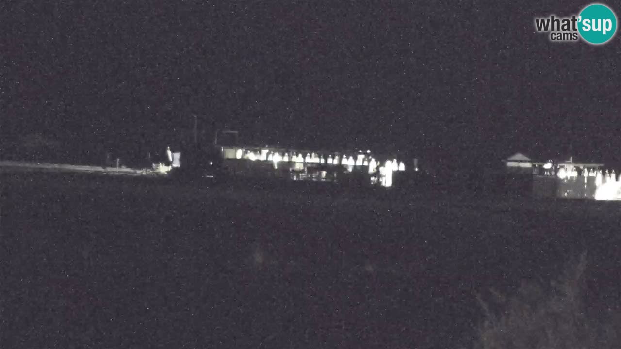 Spletna kamera Chia – Pogled v živo na plažo Su Giudeu
