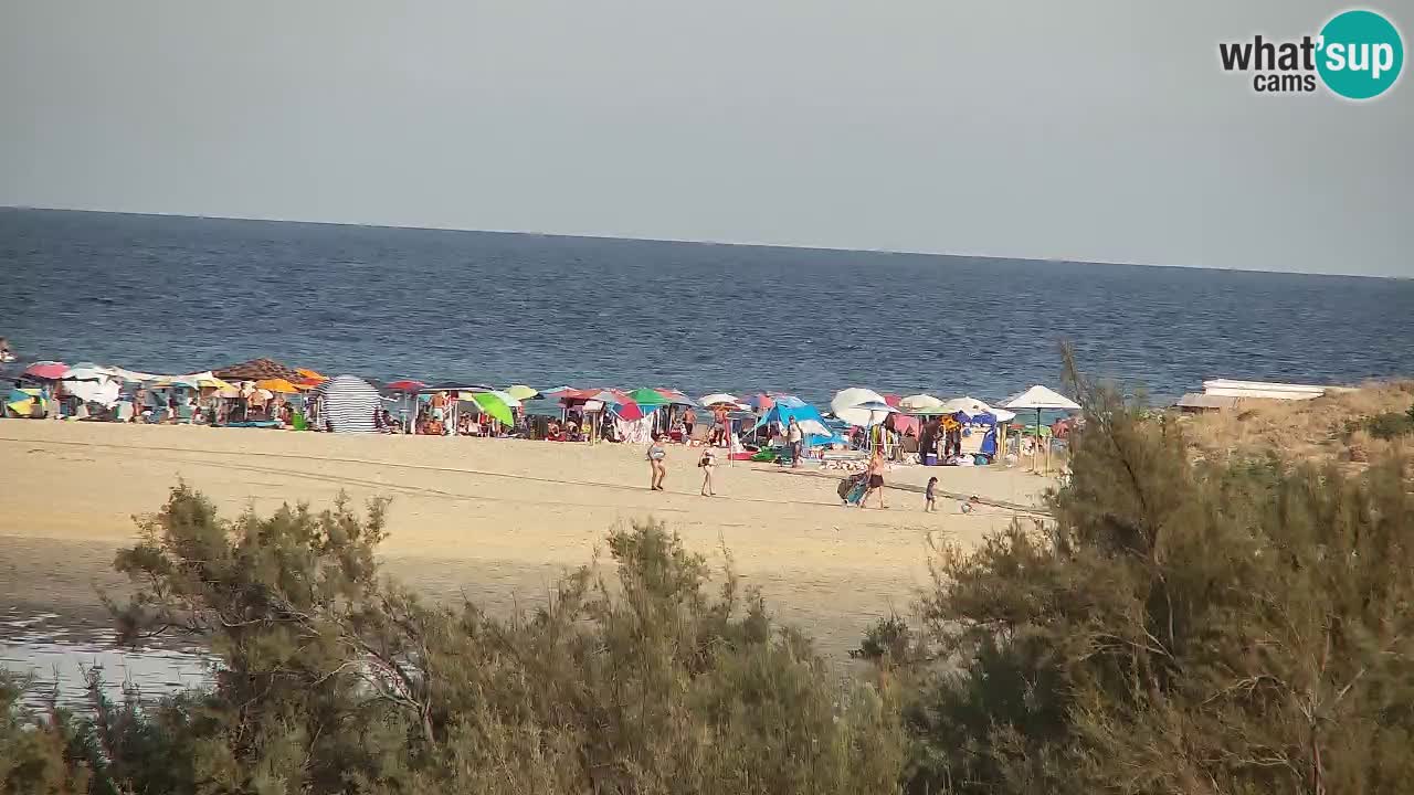 Webcam Chia – Spiaggia Su Giudeu in diretta