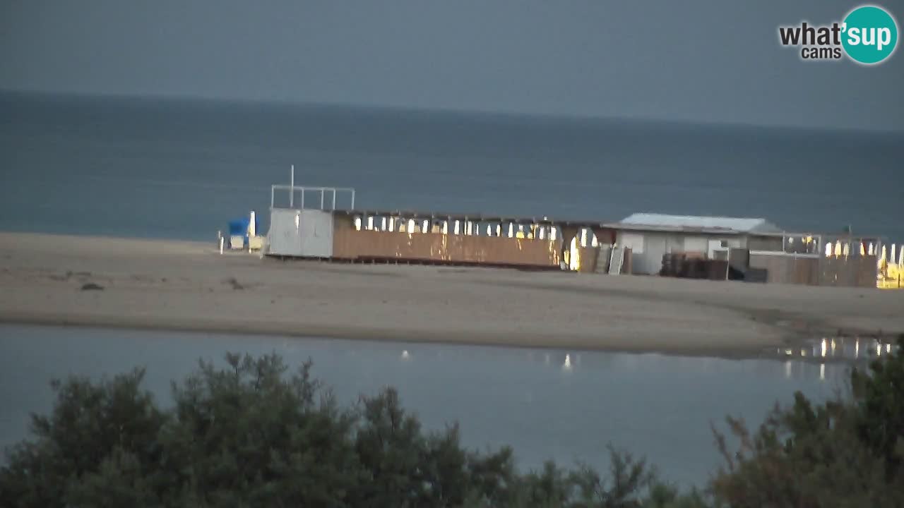 Webcam Chia – Spiaggia Su Giudeu in diretta