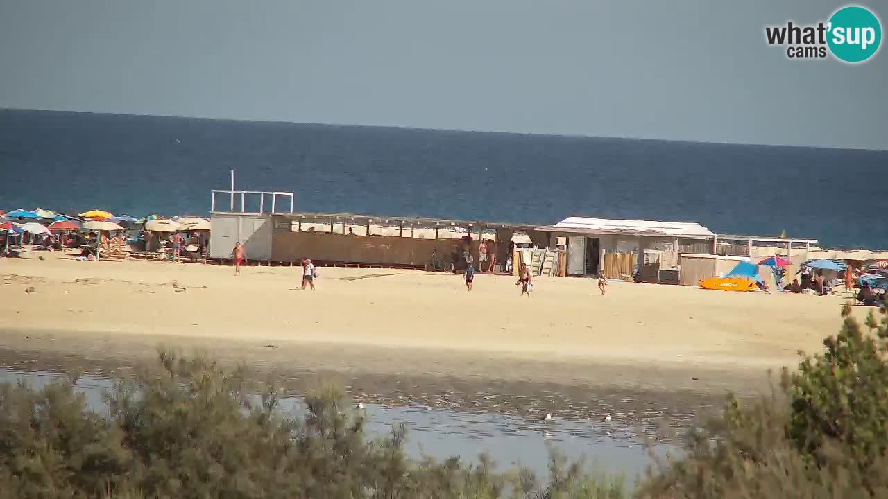 Webcam Chia – Spiaggia Su Giudeu in diretta