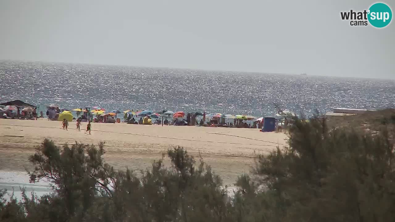 Webcam Chia – Spiaggia Su Giudeu in diretta