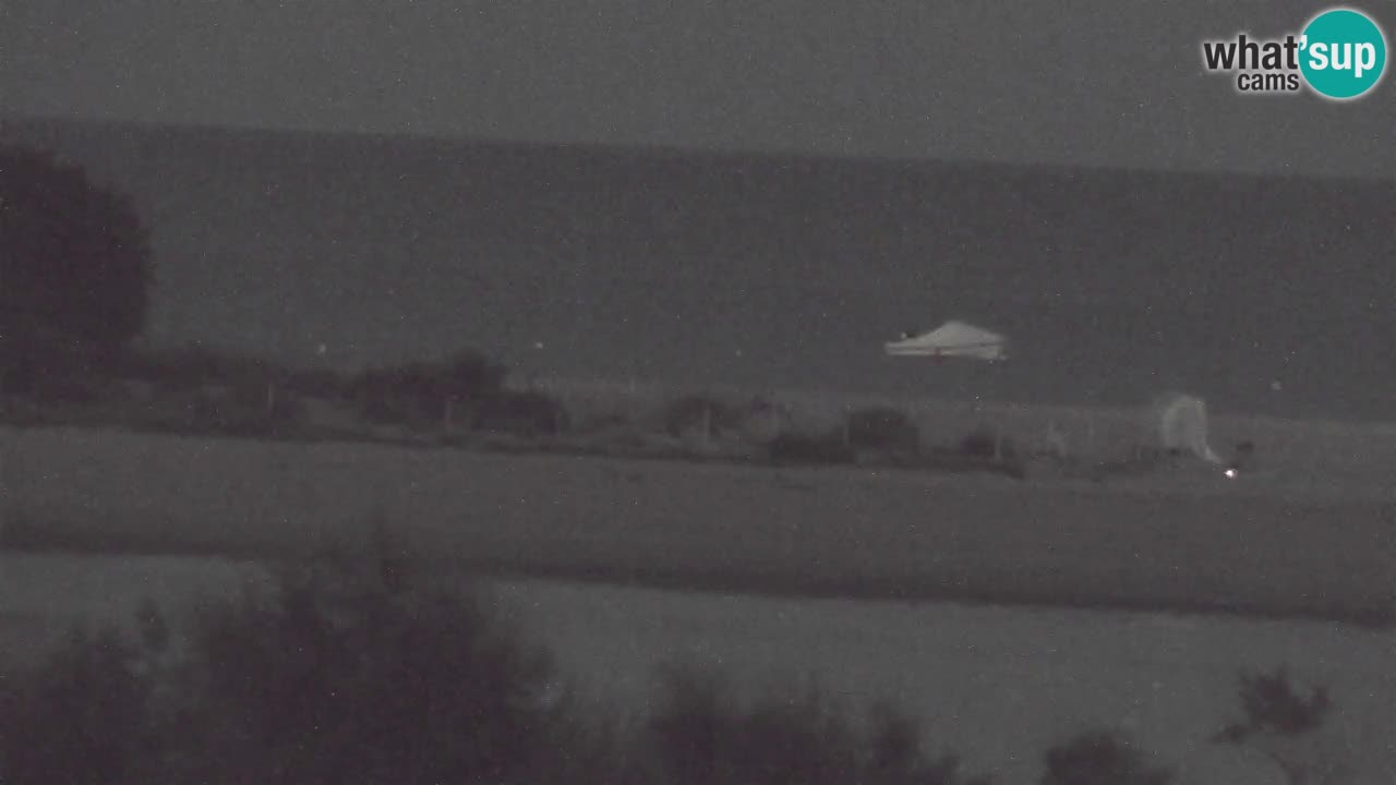 Webcam Chia – Spiaggia Su Giudeu in diretta