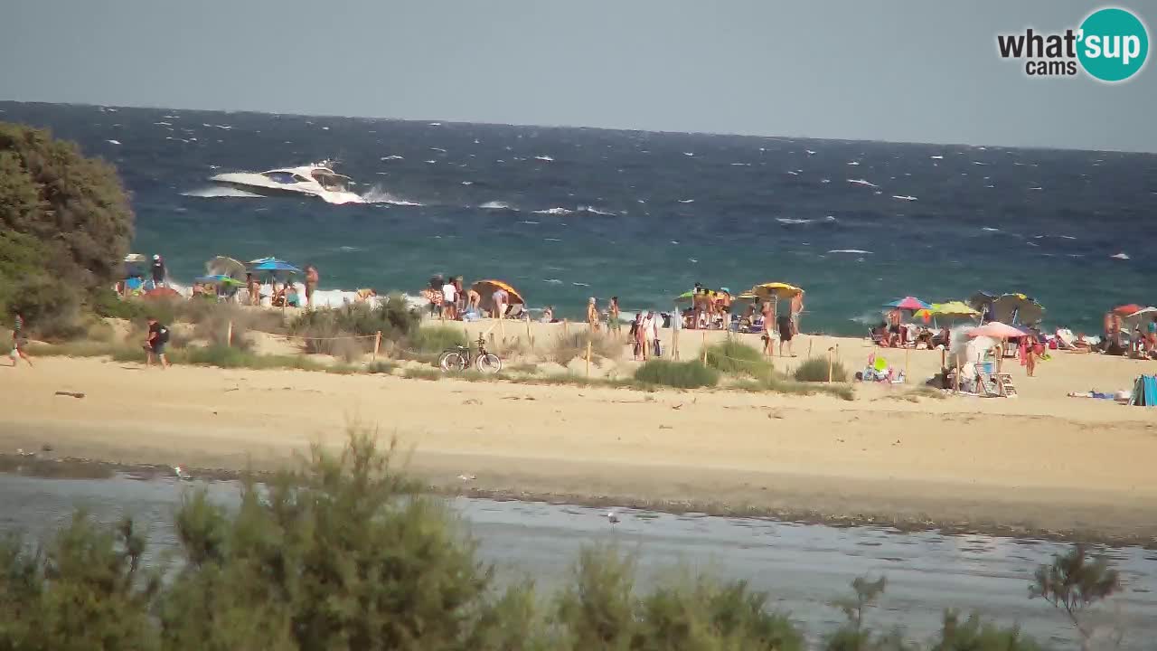 Webcam Chia – Liveblick auf den Strand Su Giudeu