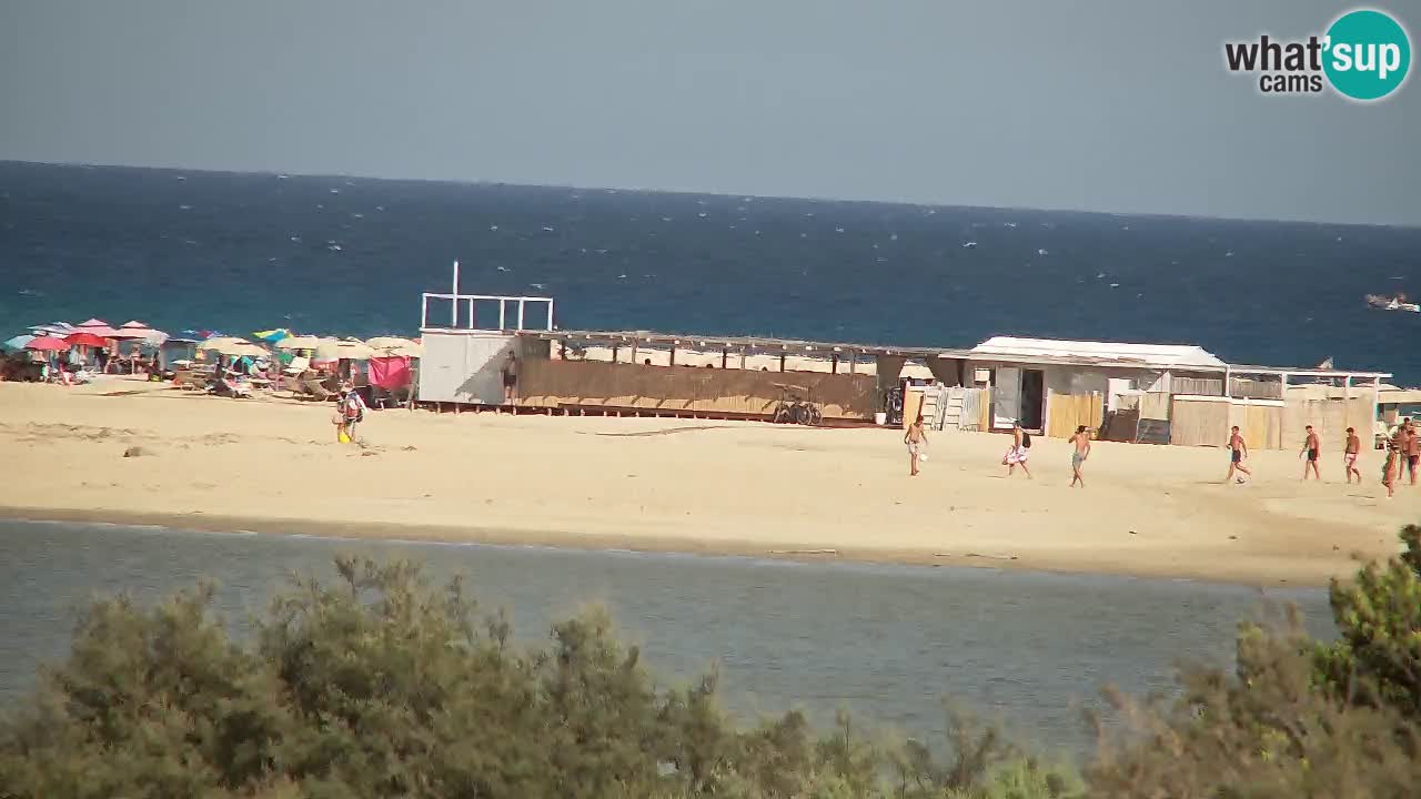 Webcam Chia – Spiaggia Su Giudeu in diretta