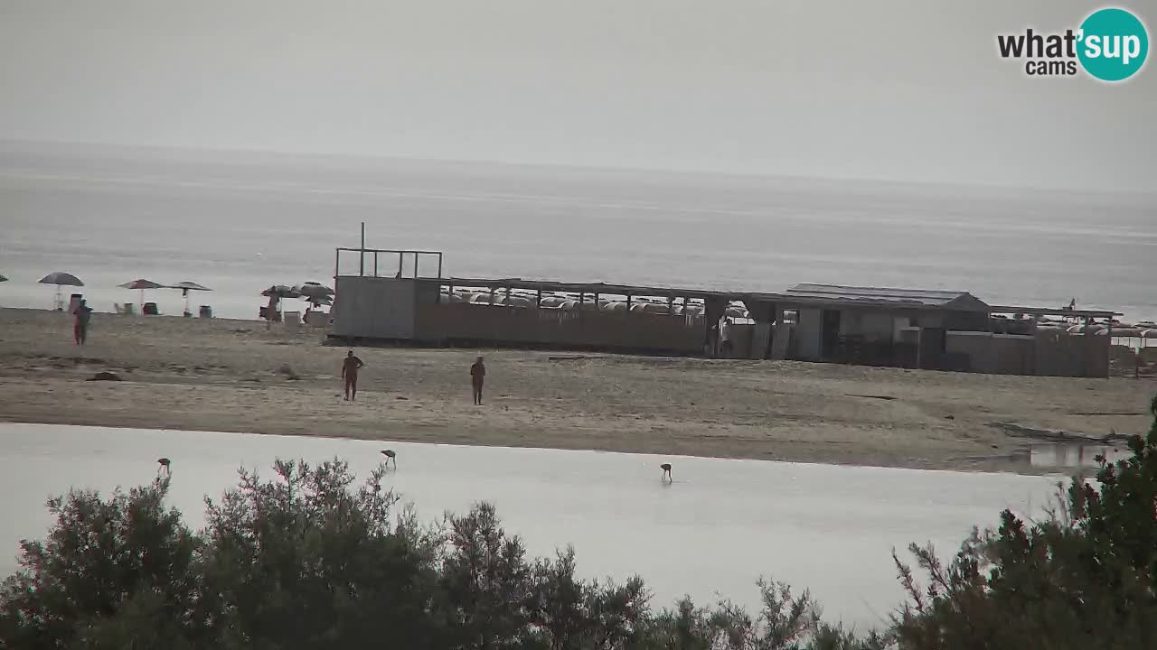Webcam Chia – Vista en directo de la playa Su Giudeu