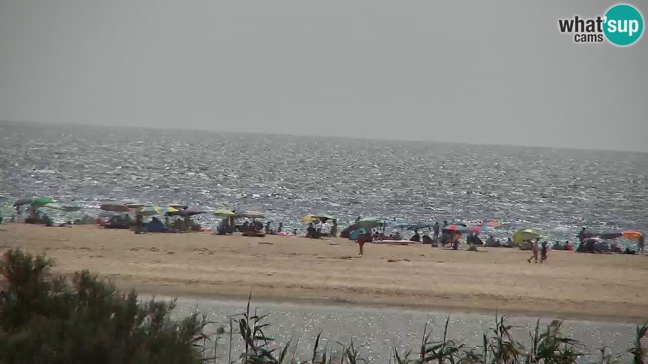 Webcam Chia – Spiaggia Su Giudeu in diretta