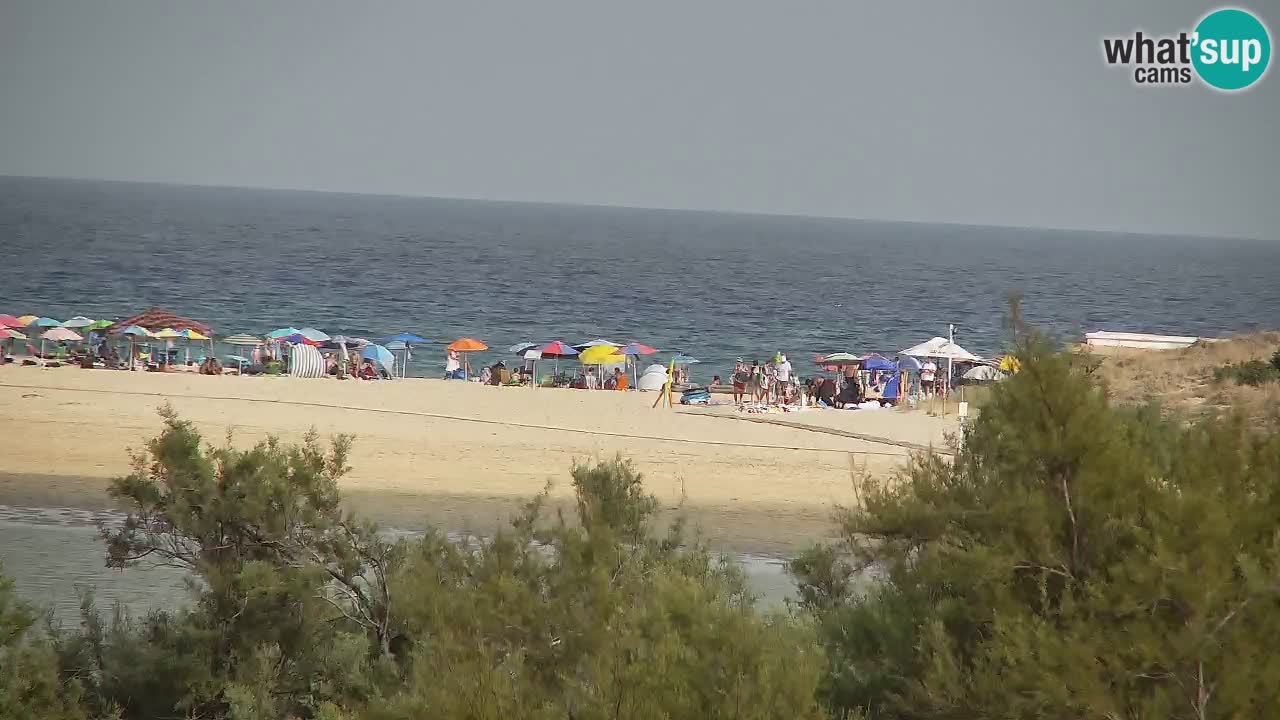 Webcam Chia – Spiaggia Su Giudeu in diretta