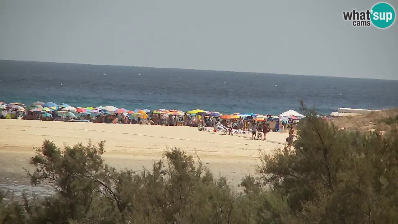 Webcam Chia – Spiaggia Su Giudeu in diretta