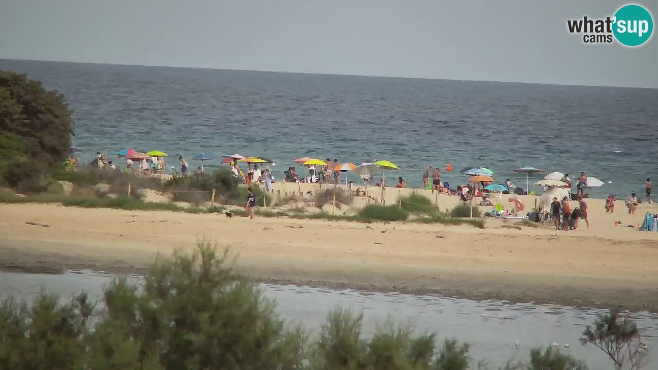 Webcam Chia – Spiaggia Su Giudeu in diretta