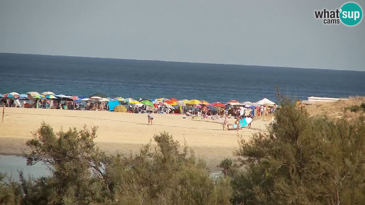 Webcam Chia – Liveblick auf den Strand Su Giudeu
