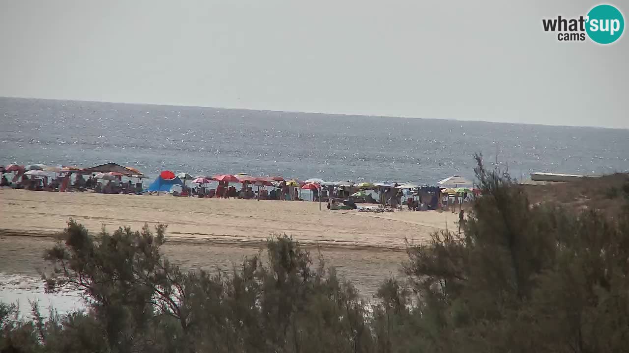 Webcam Chia – Liveblick auf den Strand Su Giudeu
