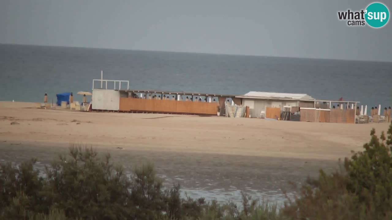 Webcam Chia – Liveblick auf den Strand Su Giudeu