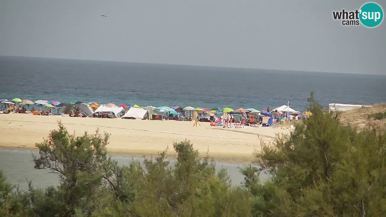 Web kamera Chia – Pogled uživo na plažu Su Giudeu