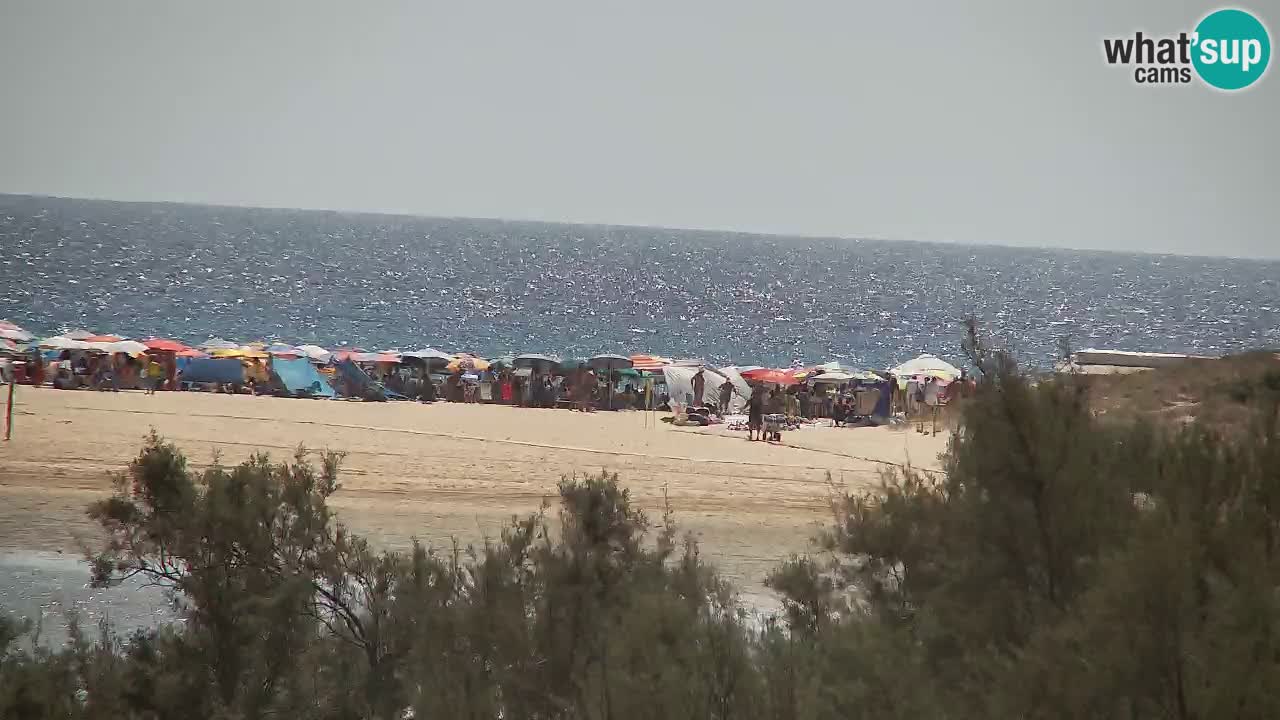 Webcam Chia – Liveblick auf den Strand Su Giudeu