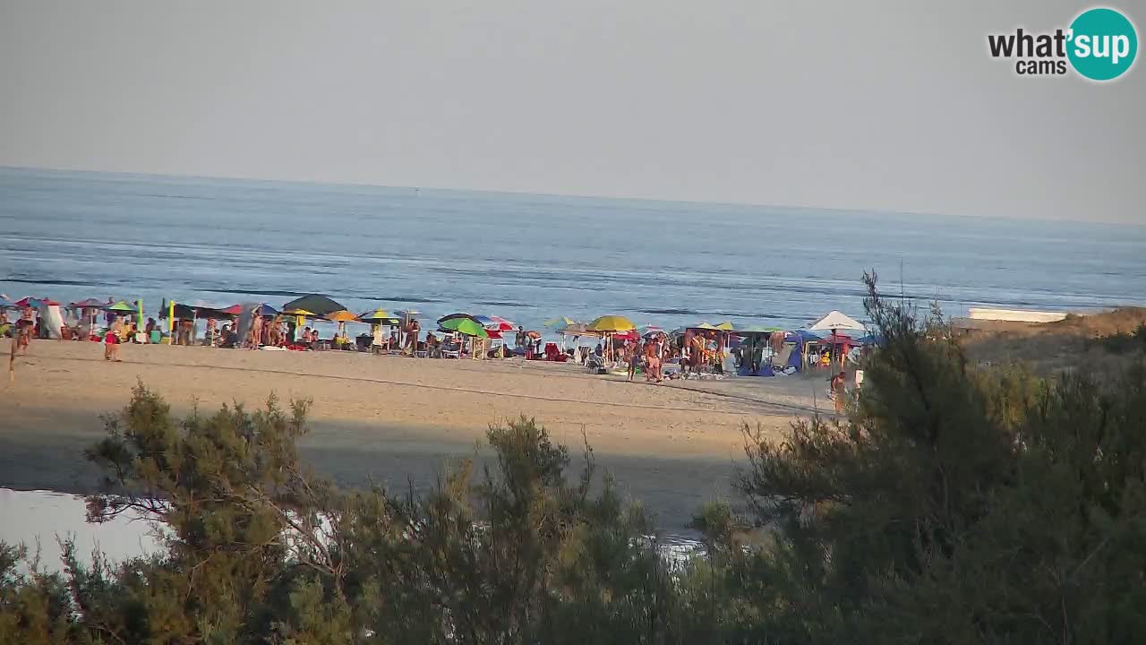 Webcam Chia – Vue en direct de la plage Su Giudeu