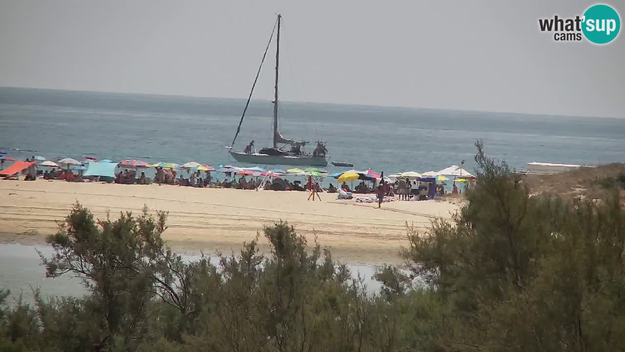 Webcam Chia – Liveblick auf den Strand Su Giudeu