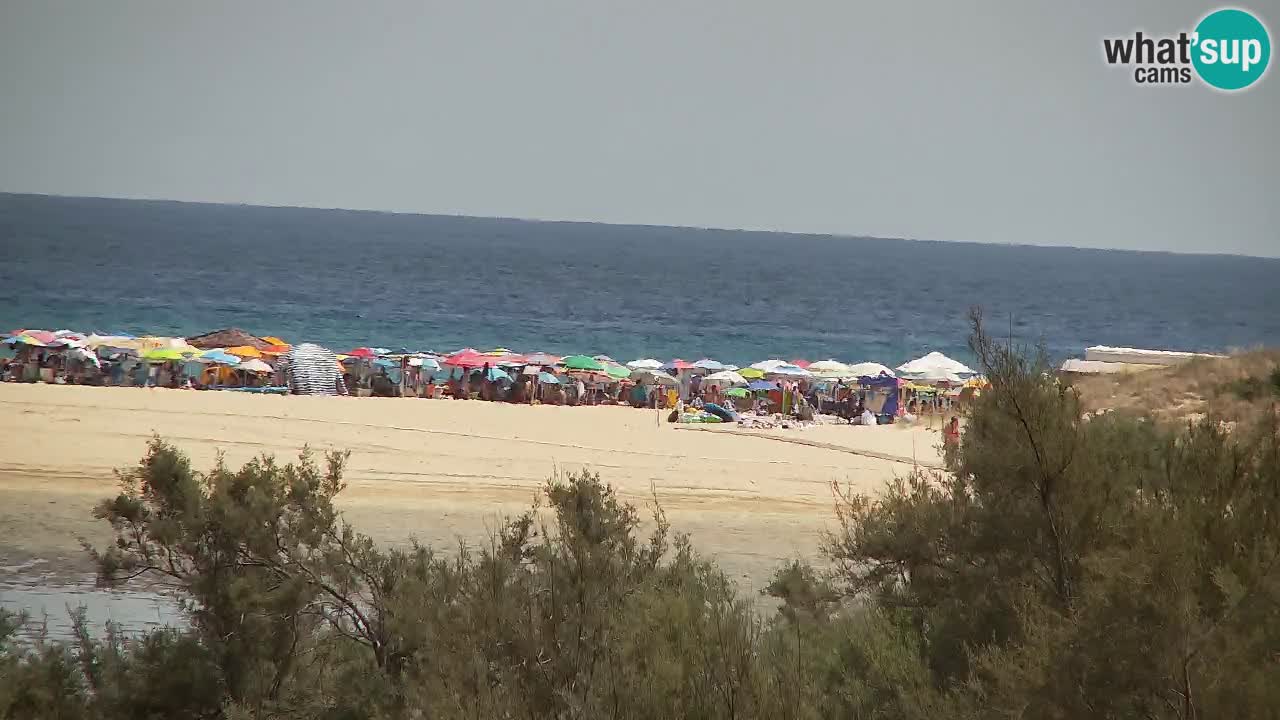 Webcam Chia – Liveblick auf den Strand Su Giudeu