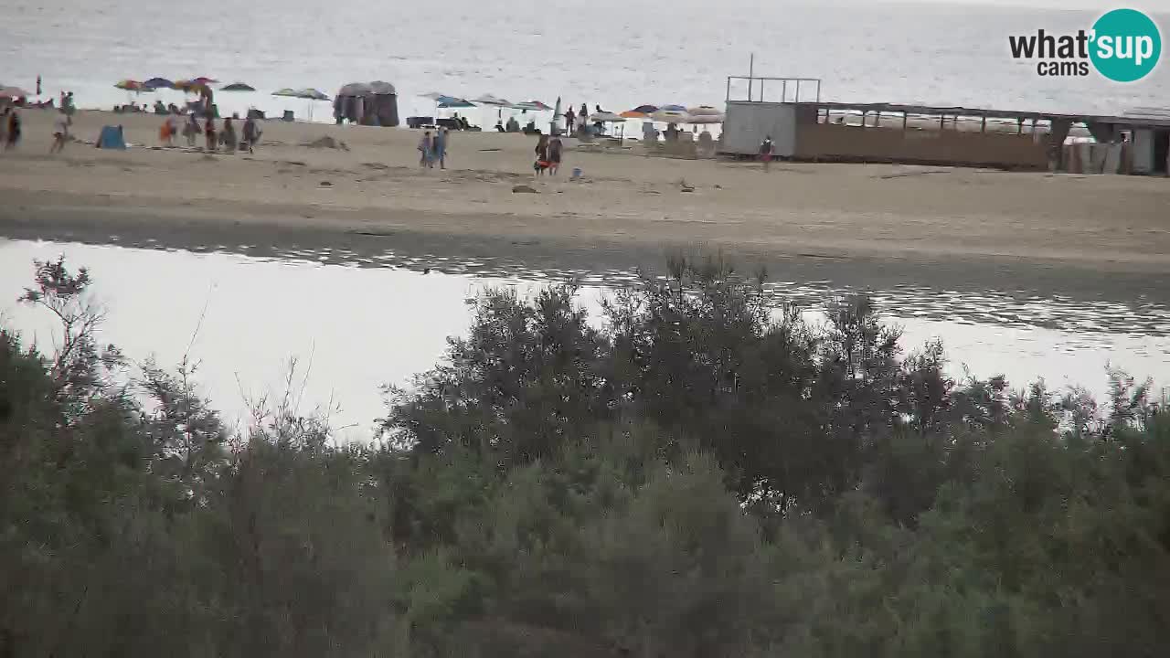 Webcam Chia – Vista en directo de la playa Su Giudeu