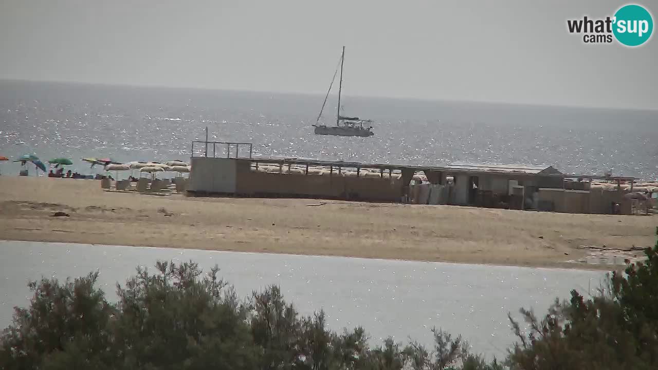 Webcam Chia – Liveblick auf den Strand Su Giudeu