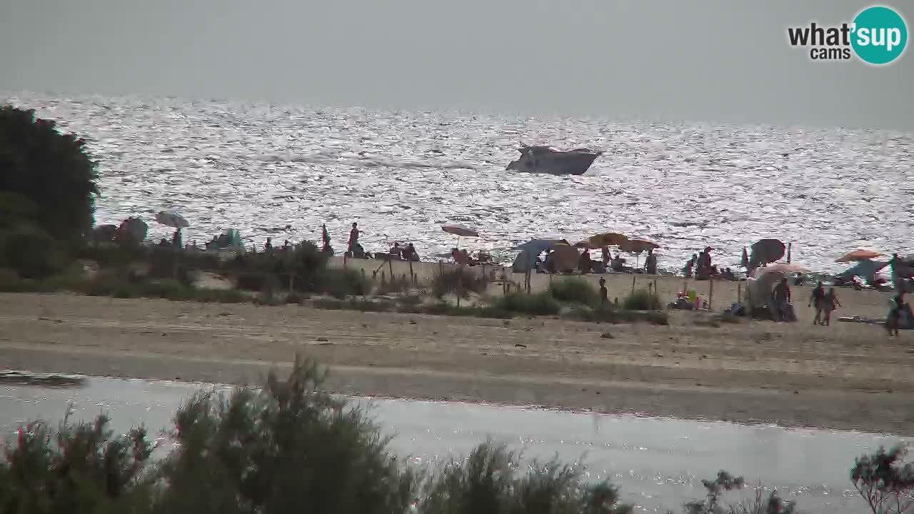 Webcam Chia – Spiaggia Su Giudeu in diretta