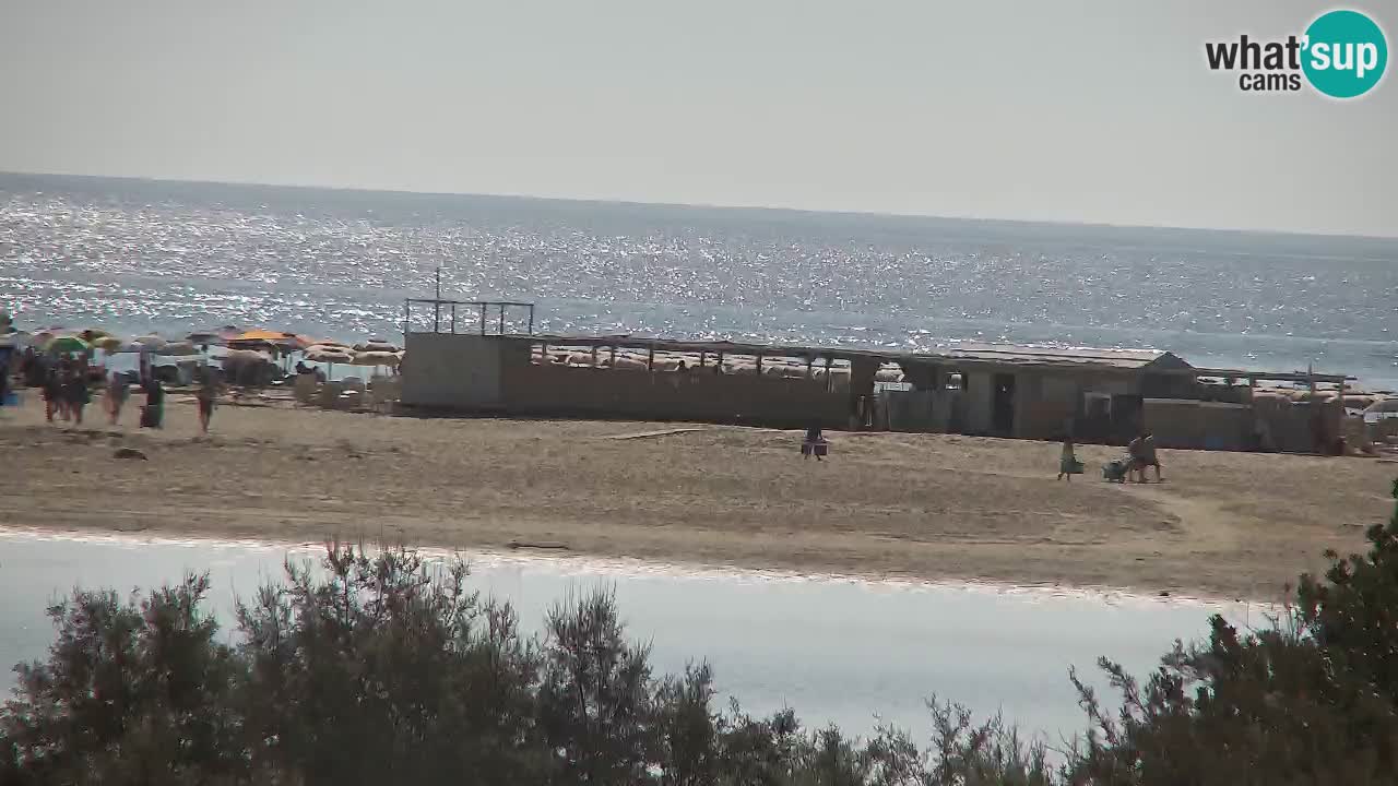 Webcam Chia – Spiaggia Su Giudeu in diretta