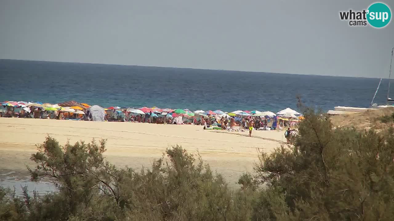Web kamera Chia – Pogled uživo na plažu Su Giudeu
