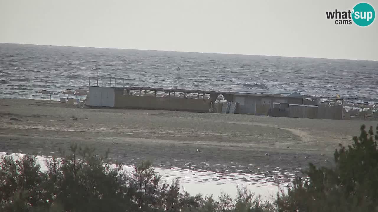Webcam Chia – Vue en direct de la plage Su Giudeu