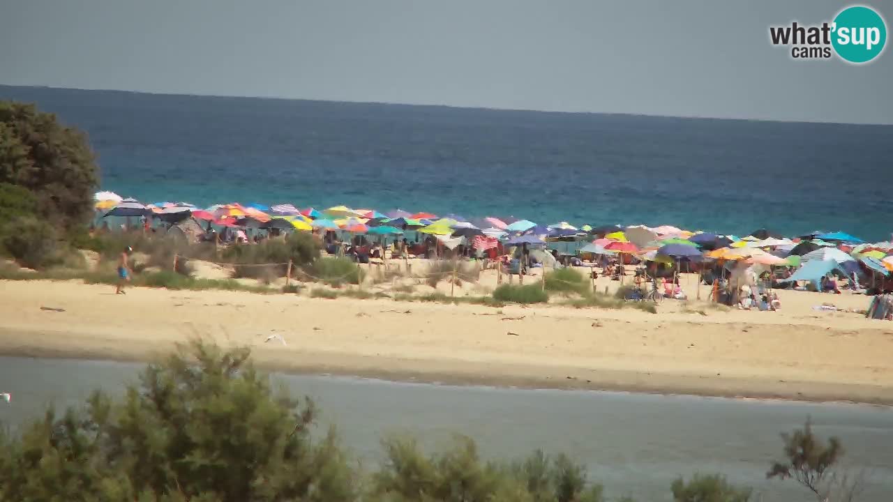Webcam Chia – Spiaggia Su Giudeu in diretta