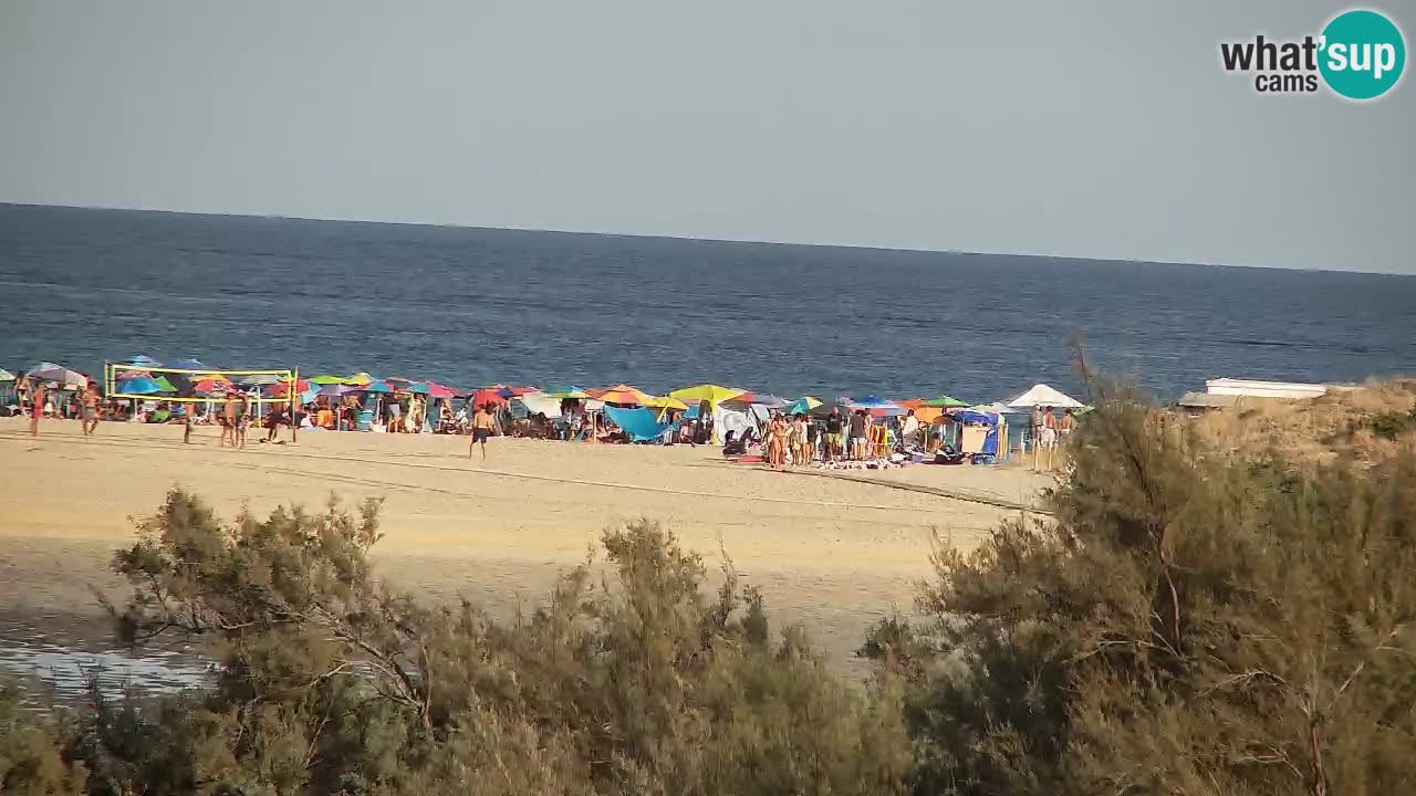 Webcam Chia – Live View of Su Giudeu Beach