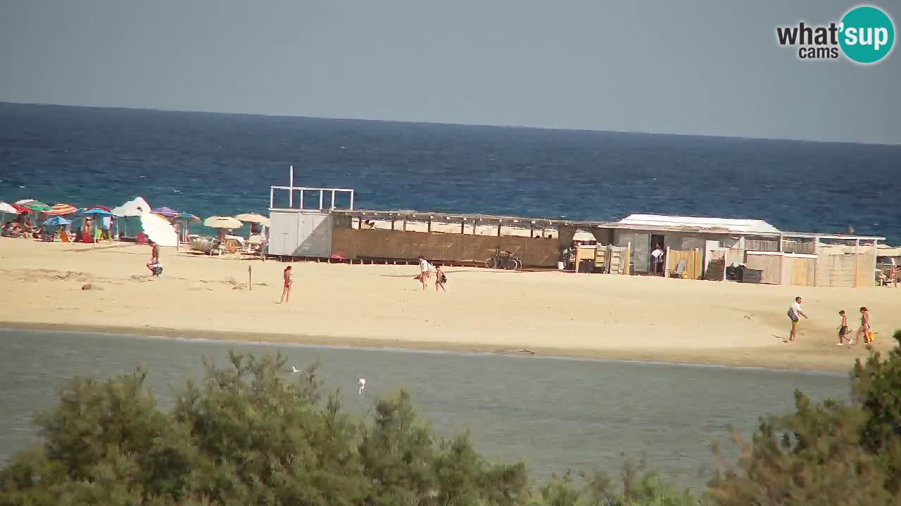 Webcam Chia – Live View of Su Giudeu Beach