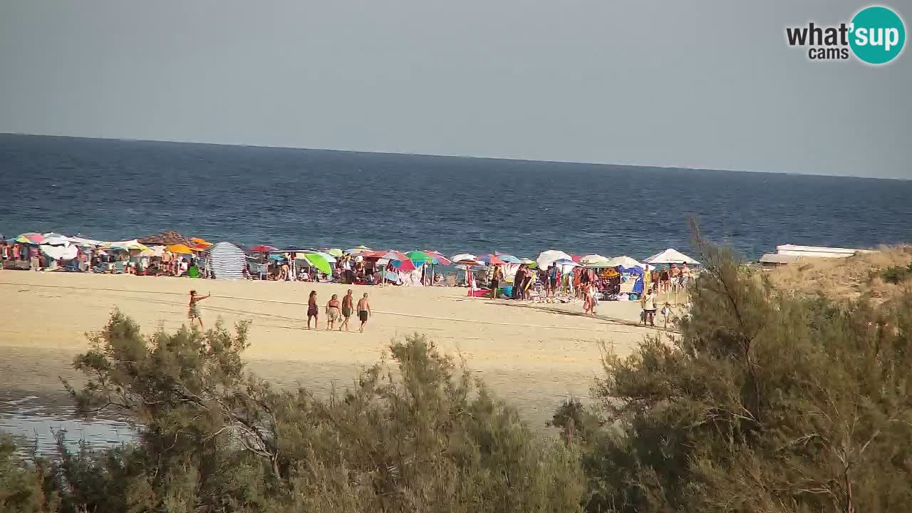 Webcam Chia – Live View of Su Giudeu Beach