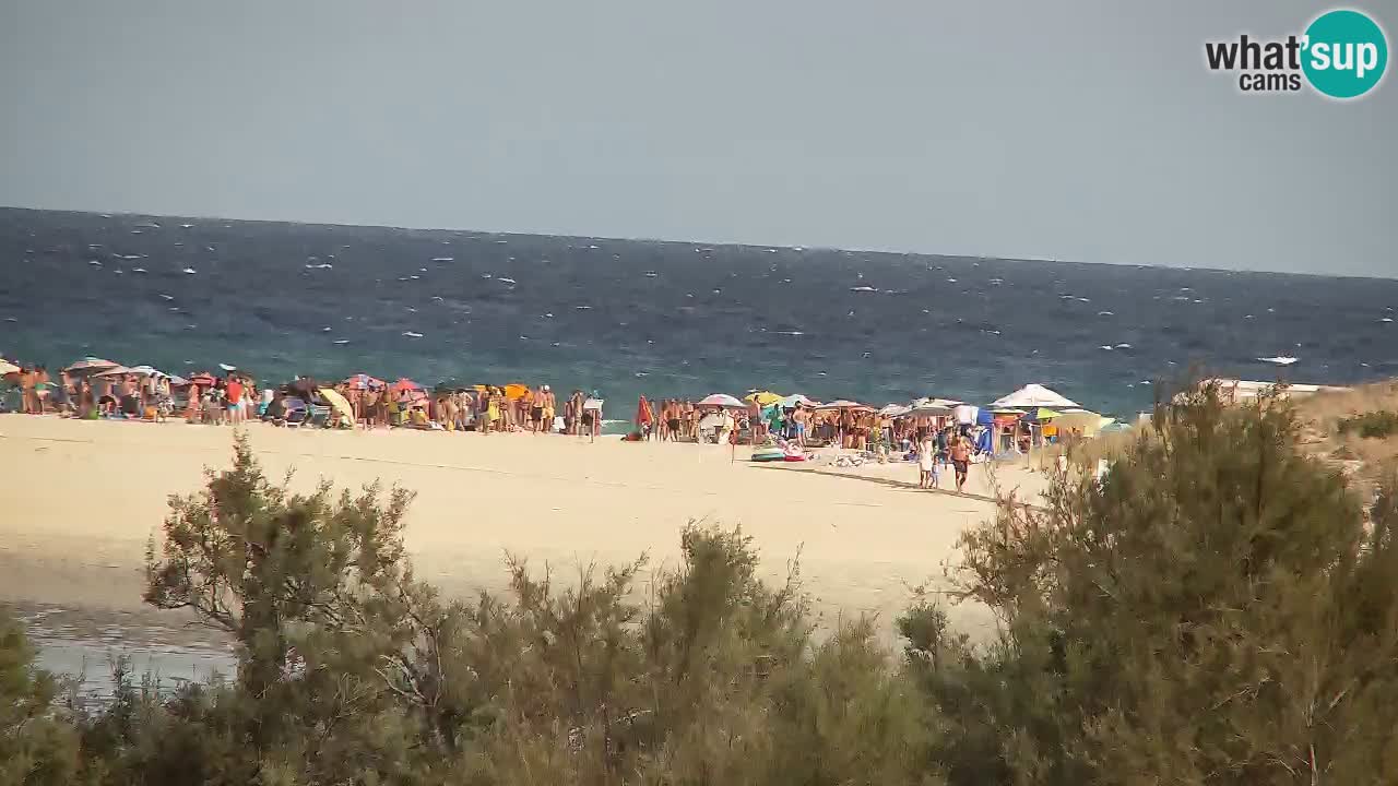 Webcam Chia – Live View of Su Giudeu Beach