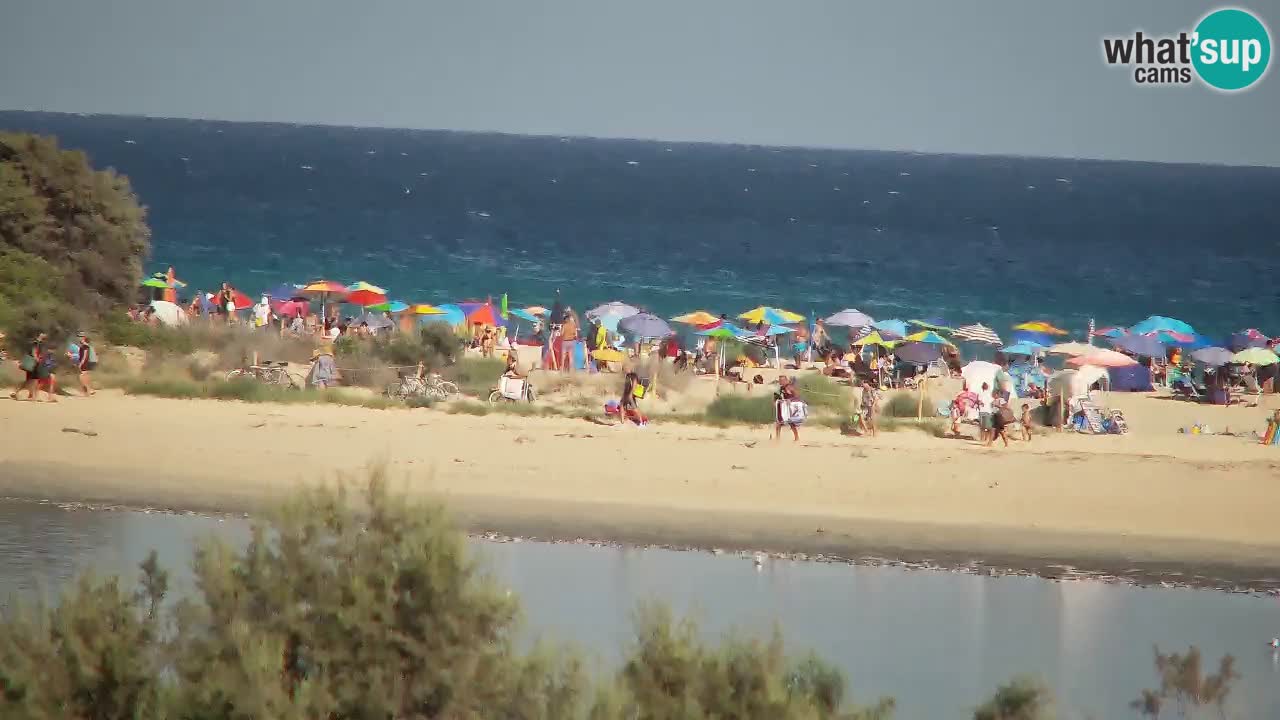 Webcam Chia – Liveblick auf den Strand Su Giudeu