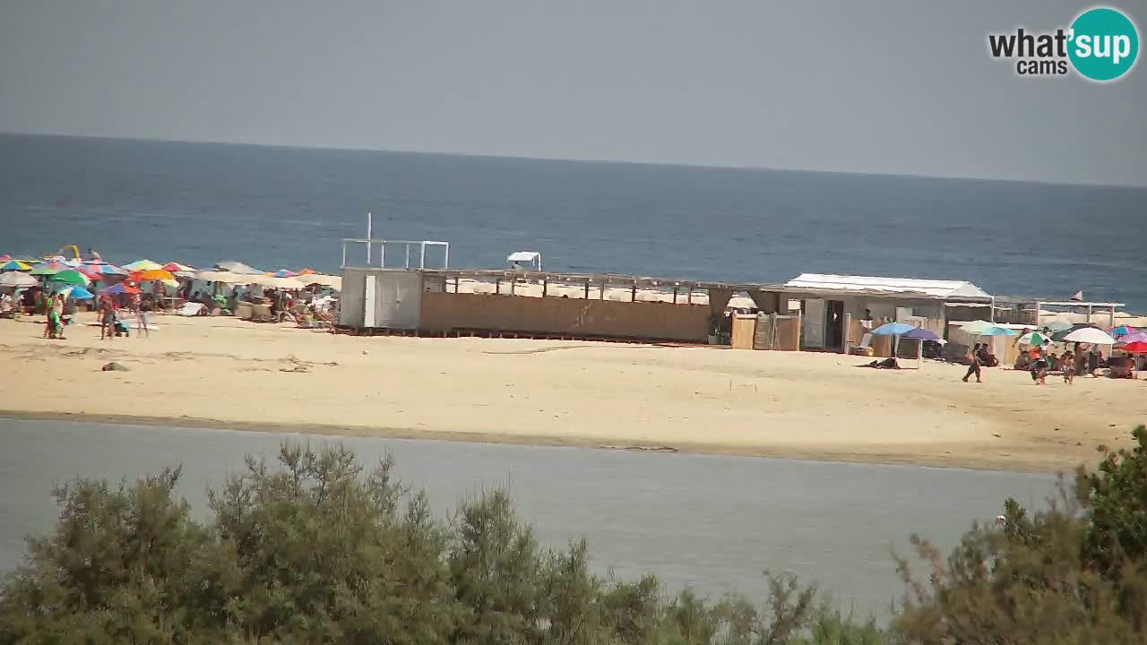 Web kamera Chia – Pogled uživo na plažu Su Giudeu