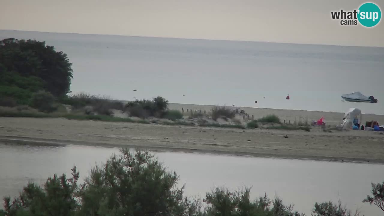 Webcam Chia – Vue en direct de la plage Su Giudeu