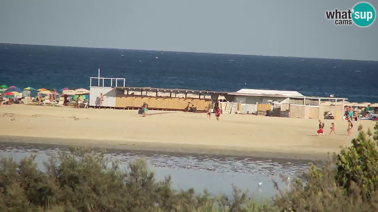 Webcam Chia – Spiaggia Su Giudeu in diretta