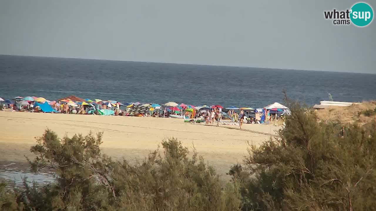 Webcam Chia – Spiaggia Su Giudeu in diretta