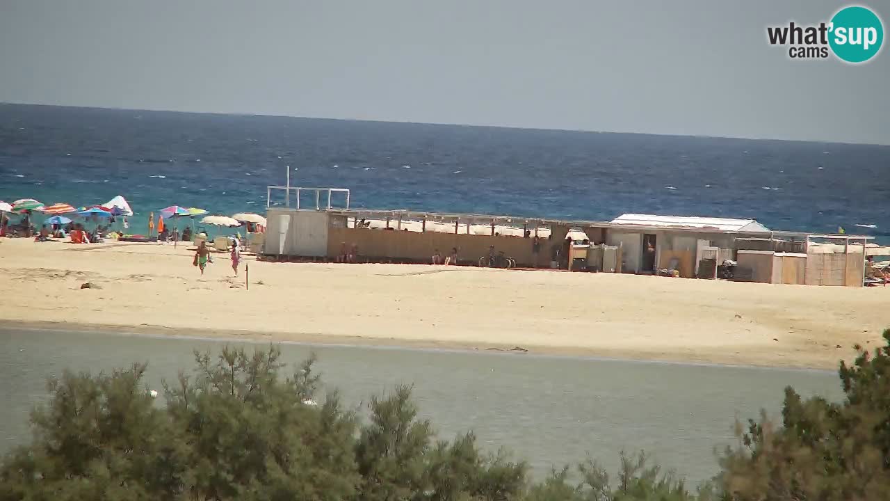 Webcam Chia – Spiaggia Su Giudeu in diretta
