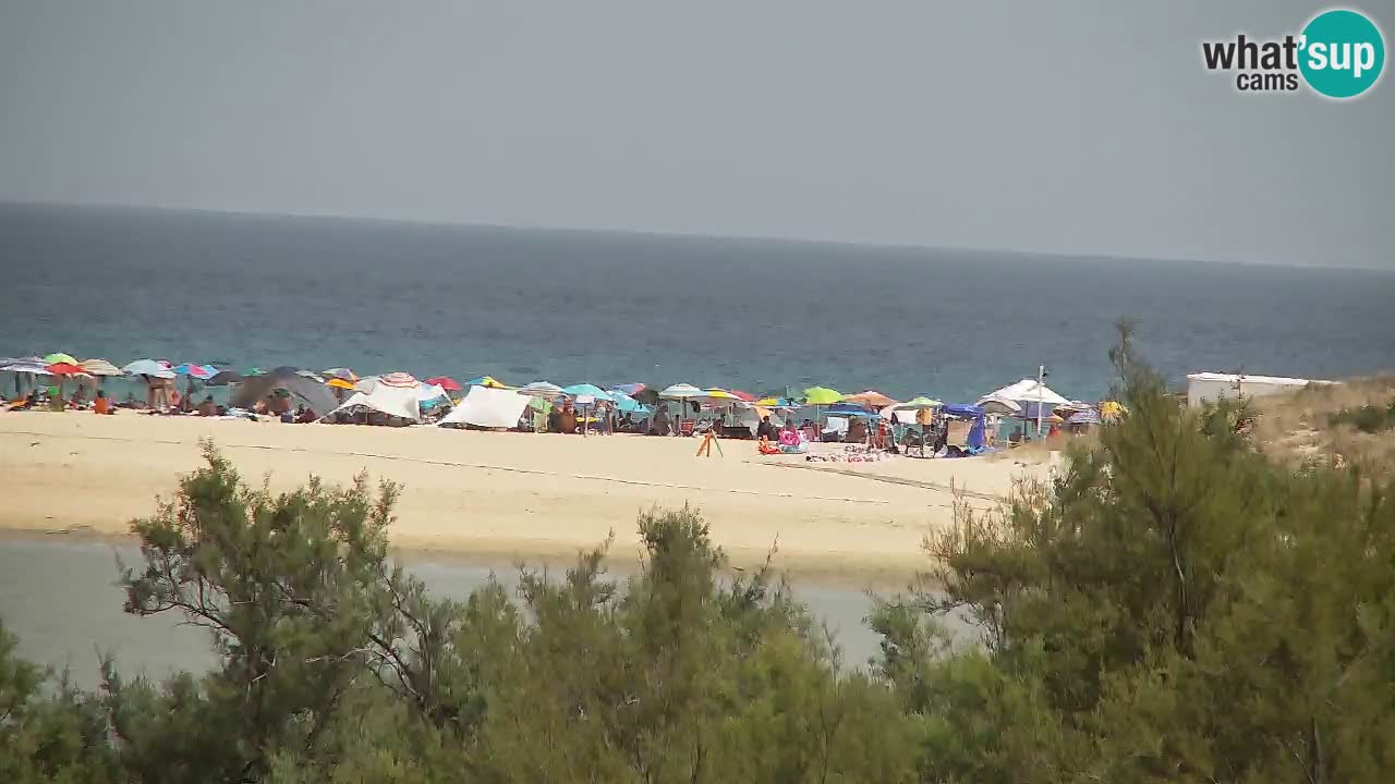 Webcam Chia – Spiaggia Su Giudeu in diretta